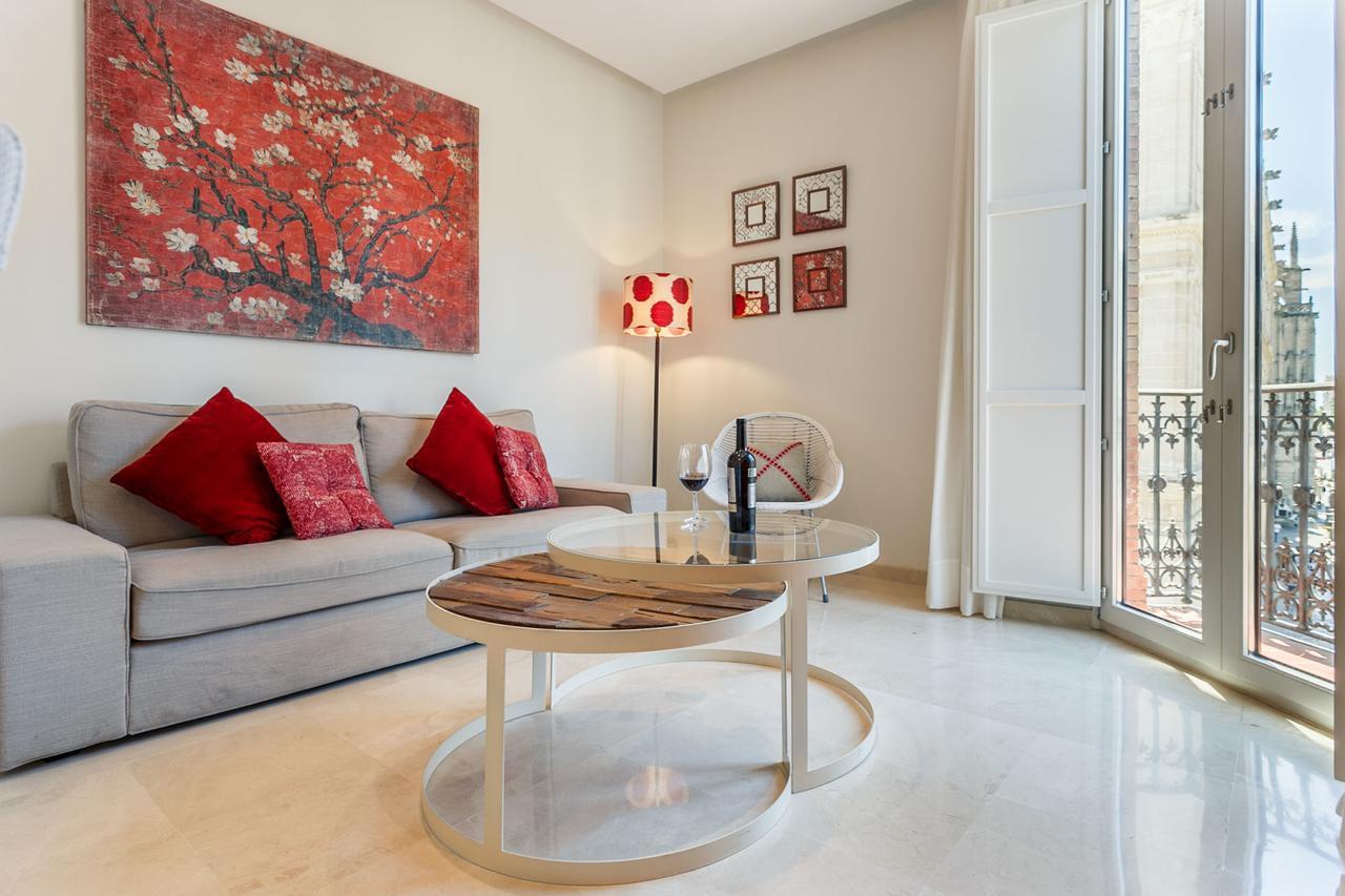 סביליה Apartamento Living By Cathedral מראה חיצוני תמונה